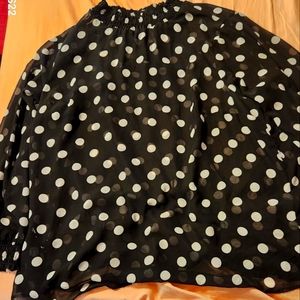 TORRID LONG SLEEVE BLOUSE